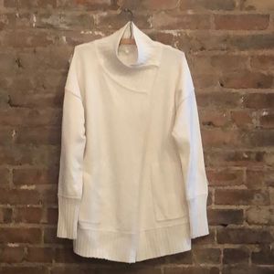 White + Warren cream sweater